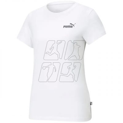 Koszulka Puma ESS Small Logo Tee W 586776 02