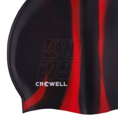 2. Czepek pływacki silikonowy Crowell Multi-Flame-01