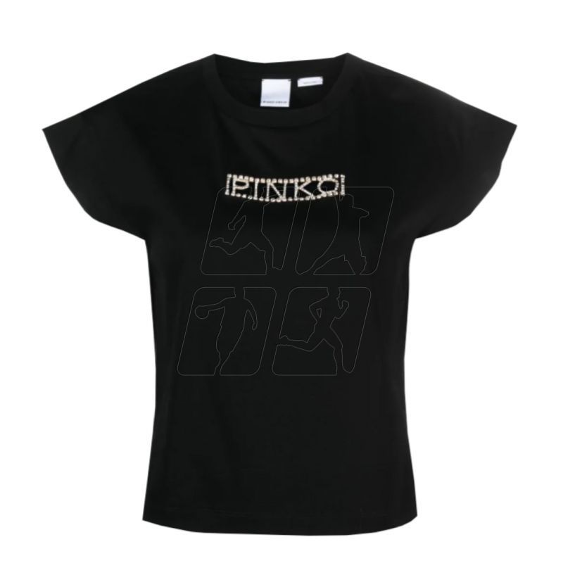 Koszulka Pinko Logo Strass W 101609A12H