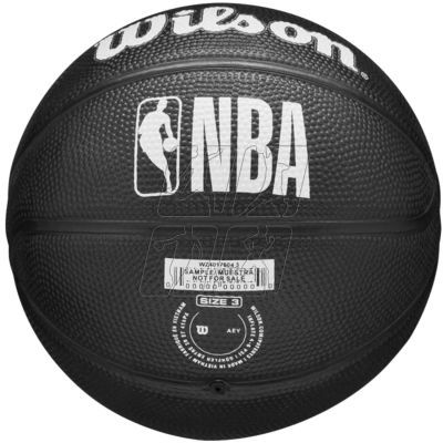 3. Piłka Wilson Team Tribute Brooklyn Nets Mini Ball Jr WZ4017604XB