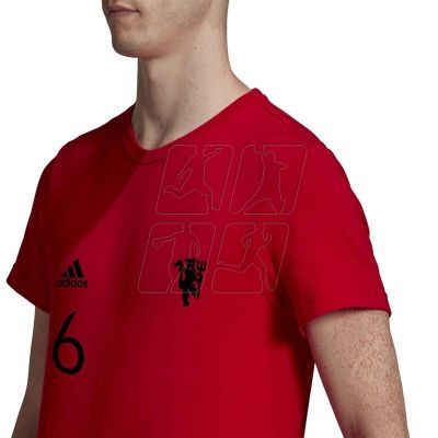 6. Koszulka adidas Manchester United Mufc Gfx T 6 M HS4908