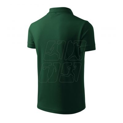 4. Koszulka polo Malfini Pique Polo M MLI-203D3 dark green