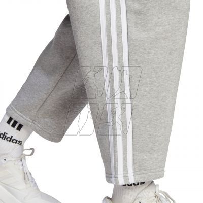 6. Spodnie adidas Essentials 3-Stripes Open Hem Fleece W IM0247