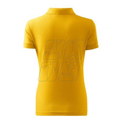 2. Koszulka polo Malfini Cotton W MLI-21304 żółty