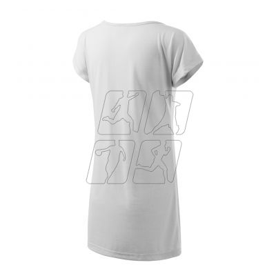 3. Sukienka Malfini Love W MLI-12300 biały