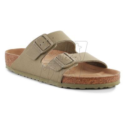 Klapki Birkenstock Rivet Logo Vegan Canvas Faded M 1023958