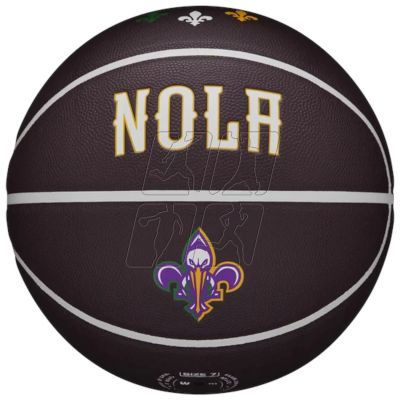 2. Piłka do koszykówki Wilson NBA Team City Collector New Orleans Pelicans Ball WZ4016419ID
