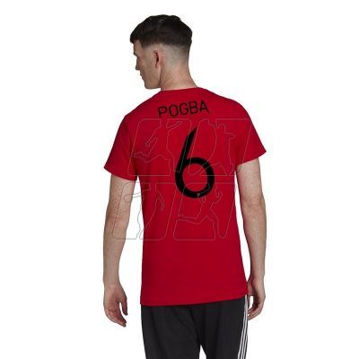 5. Koszulka adidas Manchester United Mufc Gfx T 6 M HS4908