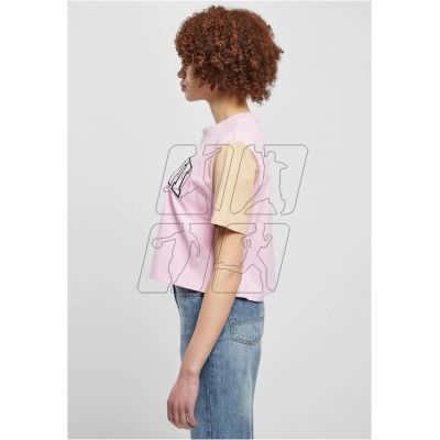 3. Koszulka Karl Kani t-shirt Serif Crop Block Tee W 6130859