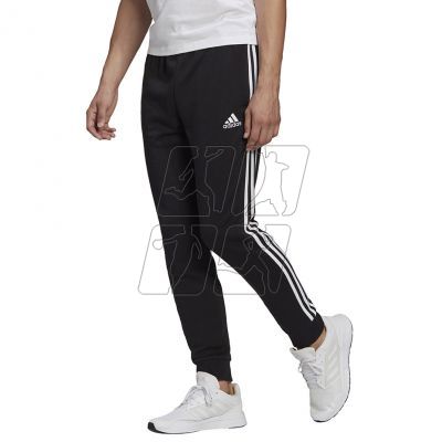 2. Spodnie adidas Essentials Tapered Cuff 3 Stripes M GK8831