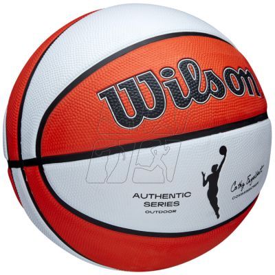 3. Piłka do koszykówki Wilson WNBA Authentic Series Outdoor Ball WTB5200XB