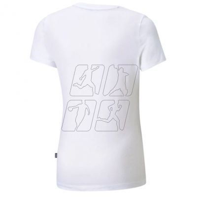2. Koszulka Puma ESS Logo Tee G Jr 587029 02
