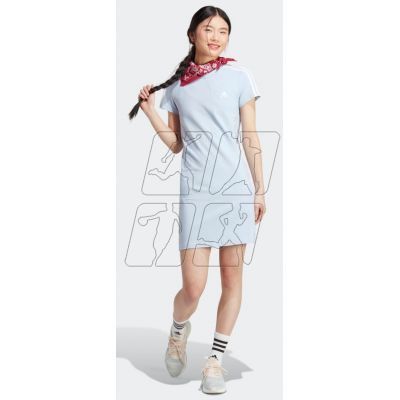 2. Sukienka adidas 3 Stripes Tee Dress W IC9885