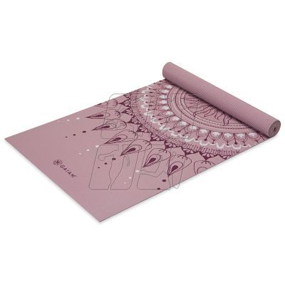 4. Mata do Jogi Gaiam Here & Now Dusty Rose 4mm 65272