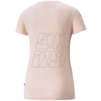 2. Koszulka Puma ESS+Metallic Logo Tee W 586890 36