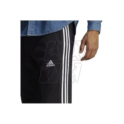 6. Spodnie adidas Essentials French Terry Tapered Cuff 3-Stripes M HA4337