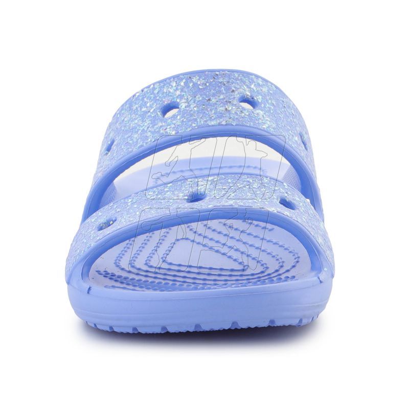2. Klapki Crocs Classic Glitter Sandal Jr 207788-5Q6