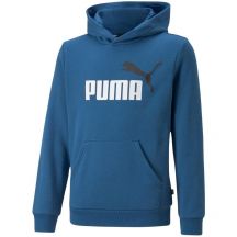 Bluza Puma ESS+ 2 Col Big Logo Hoodie Jr 586987 17