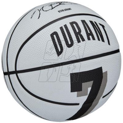 2. Piłka do koszykówki Wilson NBA Player Icon Kevin Durant Mini Ball WZ4007301XB