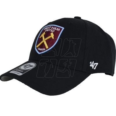 4. Czapka 47 Brand EPL West Ham United FC M EPL-MVP17WBV-BKA