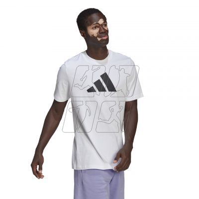 6. Koszulka adidas Future Icons Three Bar T-Shirt M HC3476