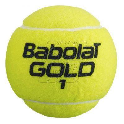 2. Piłki do tenisa ziemnego Babolat Gold Championship 502082
