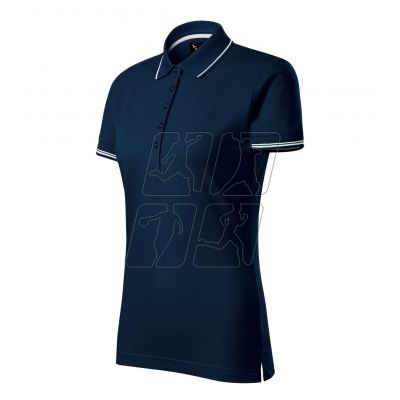 Koszulka polo Malfini Perfection plain W MLI-25302 granatowy