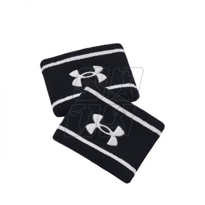 Frotki na nadgarstek Under Armour Striped Performance Terry WB 2 szt. 1373119 001