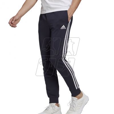 2. Spodnie adidas Essentials Tapered Cuff 3 Stripes M GK8888