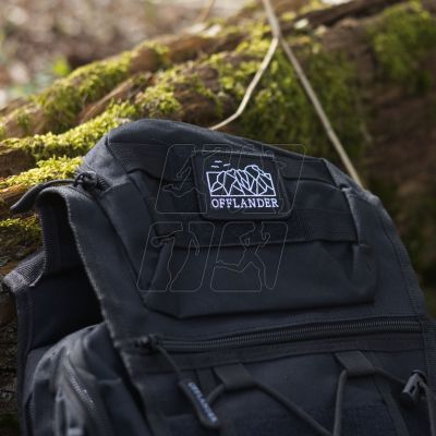 7. Plecak turystyczny Offlander Survival Hiker 35L OFF_CACC_35BK