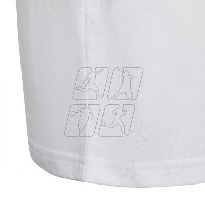 6. Koszulka adidas Essentials 3-Stripes Cotton Tee Jr IC0605