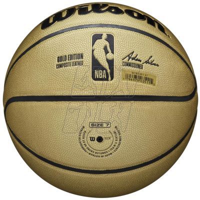 4. Piłka Wilson NBA Gold Edition Ball WTB3403XB