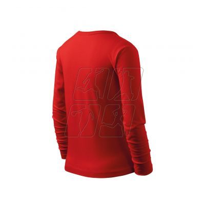 3. Koszulka Malfini Fit-T LS Jr MLI-12107 czerwony
