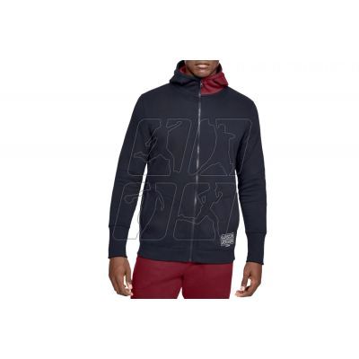 5. Bluza Under Armour Baseline Fleece FZ Hoodie M 1343006-002