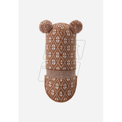 3. Kominiarka Reima Balaclava Kuuraan Cinnamon brown Toddler Jr 5300214A-1491