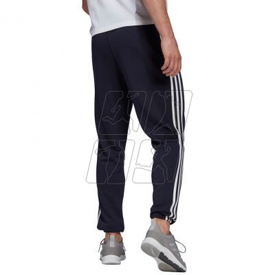 3. Spodnie adidas Essentials Tapered Elastic Cuff 3 Stripes Pant M GK8830