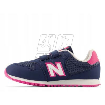 2. Buty sportowe dla chłopca/dziewczynki New Balance NB 500 zamszowe sneakersy granatowe (PV500VP1)