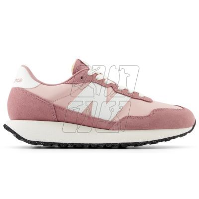 Sneakersy damskie New Balance NB 237 buty sportowe zamszowe różowe (WS237CF)