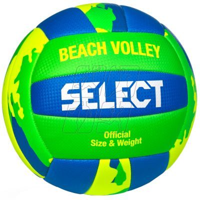 Piłka Select Beach Volley v22 Ball BEACH VOLLEY GRE-BLU