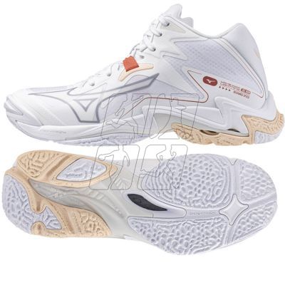 5. Buty do siatkówki Mizuno Wave Lightning Z8 MID W V1GC240525