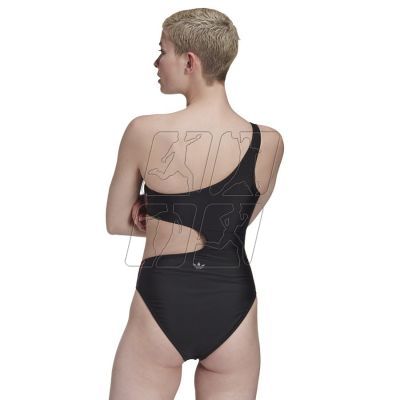 3. Kostium kąpielowy adidas Originals Adicolor 3D Trefoil Swimsuit W GD3972