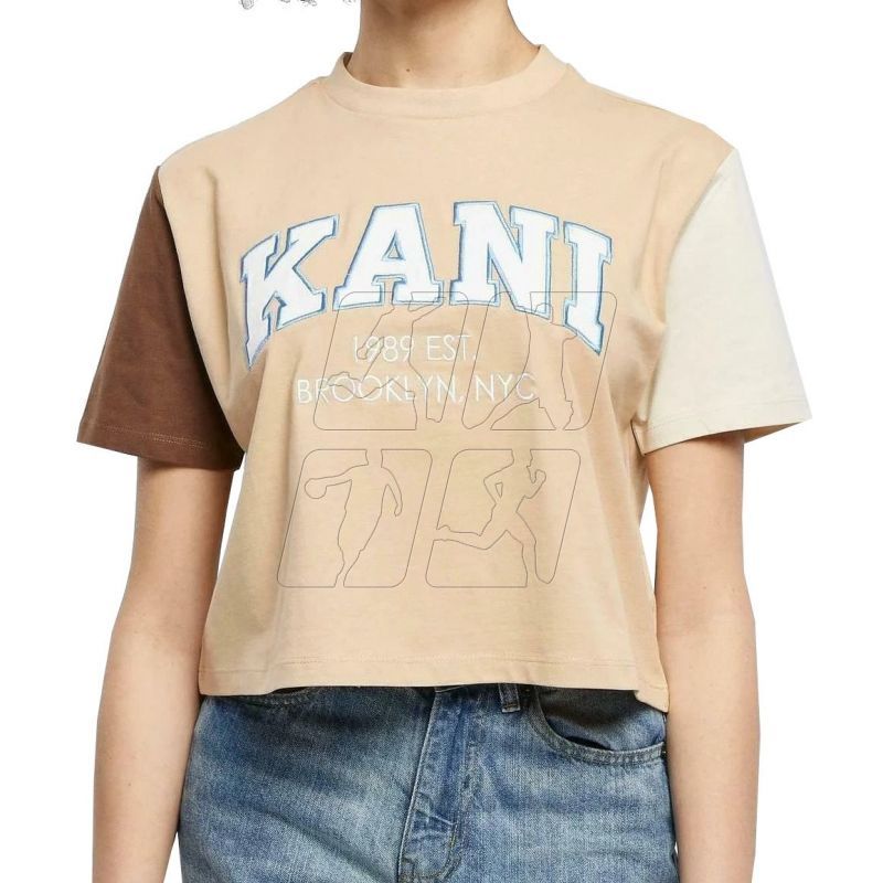 Koszulka Karl Kani Serif Crop Block Tee W 6130858