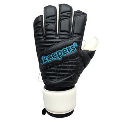 6. Rękawice bramkarskie 4Keepers Retro IV Black RF Jr S815009