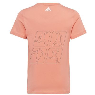 6. Koszulka adidas LIN Tee Jr IC3153