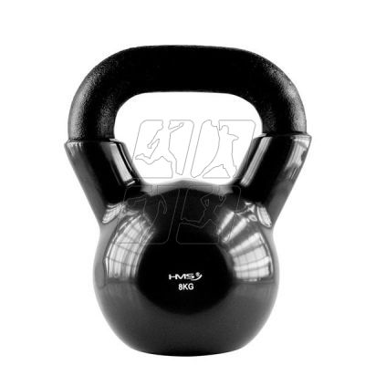 4. Kettlebell żeliwny Black HMS KNV08 