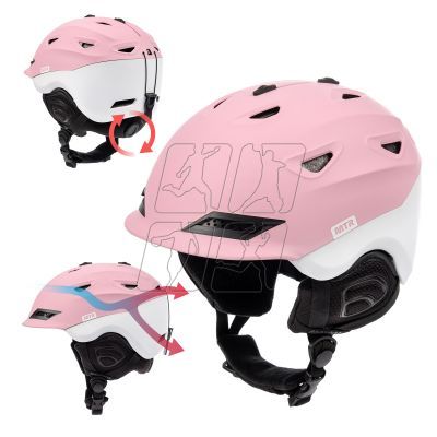 10. Kask narciarski Meteor Montara L 58-61 cm 17293