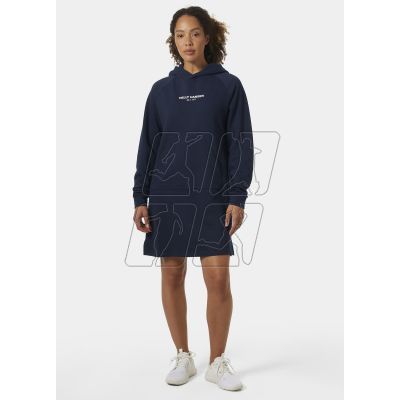 4. Sukienka Helly Hansen Core Hoodie Dress W 54079 597