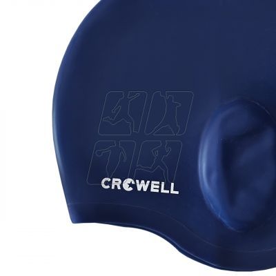 2. Czepek pływacki Crowell Ucho Bora granatowy kol.3