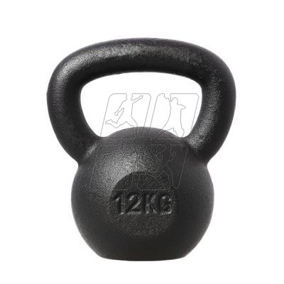 4. Kettlebell żeliwny HMS KZG12 12kg