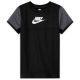 Koszulka Nike Sportswear Mixed Material Big Kids' Short-Sleeve Top Jr DA0619 010